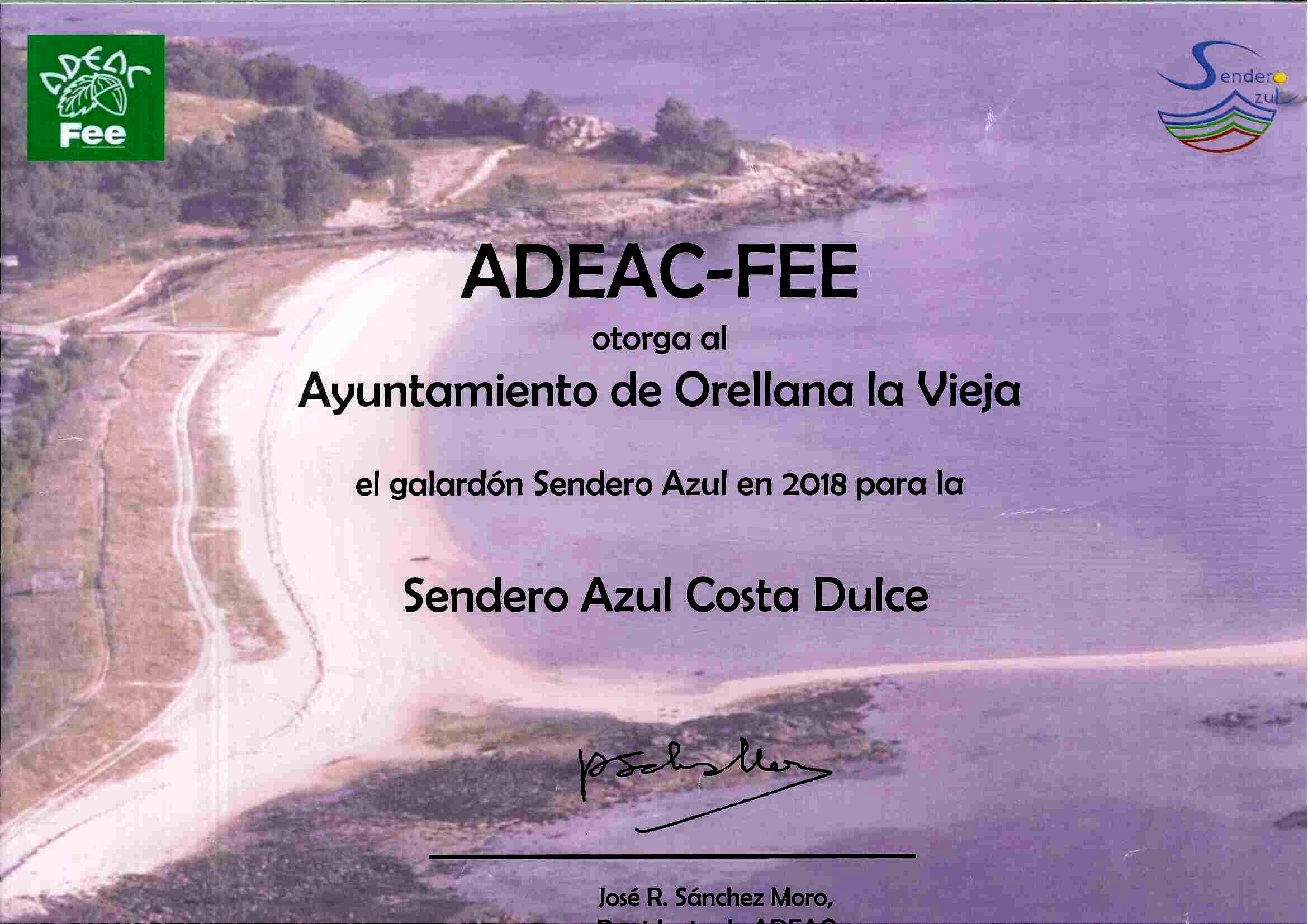 DIPLOMA SENDERO AZUL